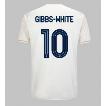 Billige Fotballdrakt Nottingham Forest Morgan Gibbs-White #10 Replika Bortedrakt 2025-26 Kortermet